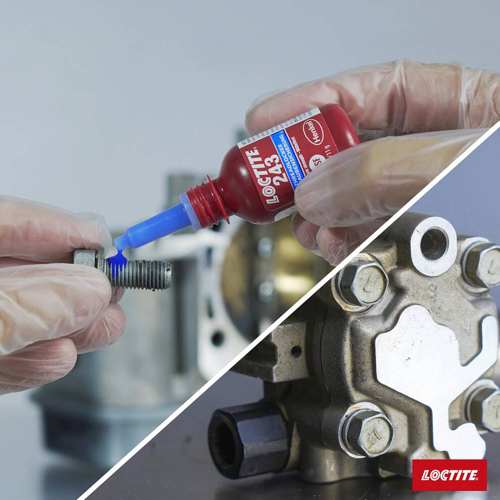Loctite threadlocker Loctite 243 Threadlocker Universal Adhesive Medium