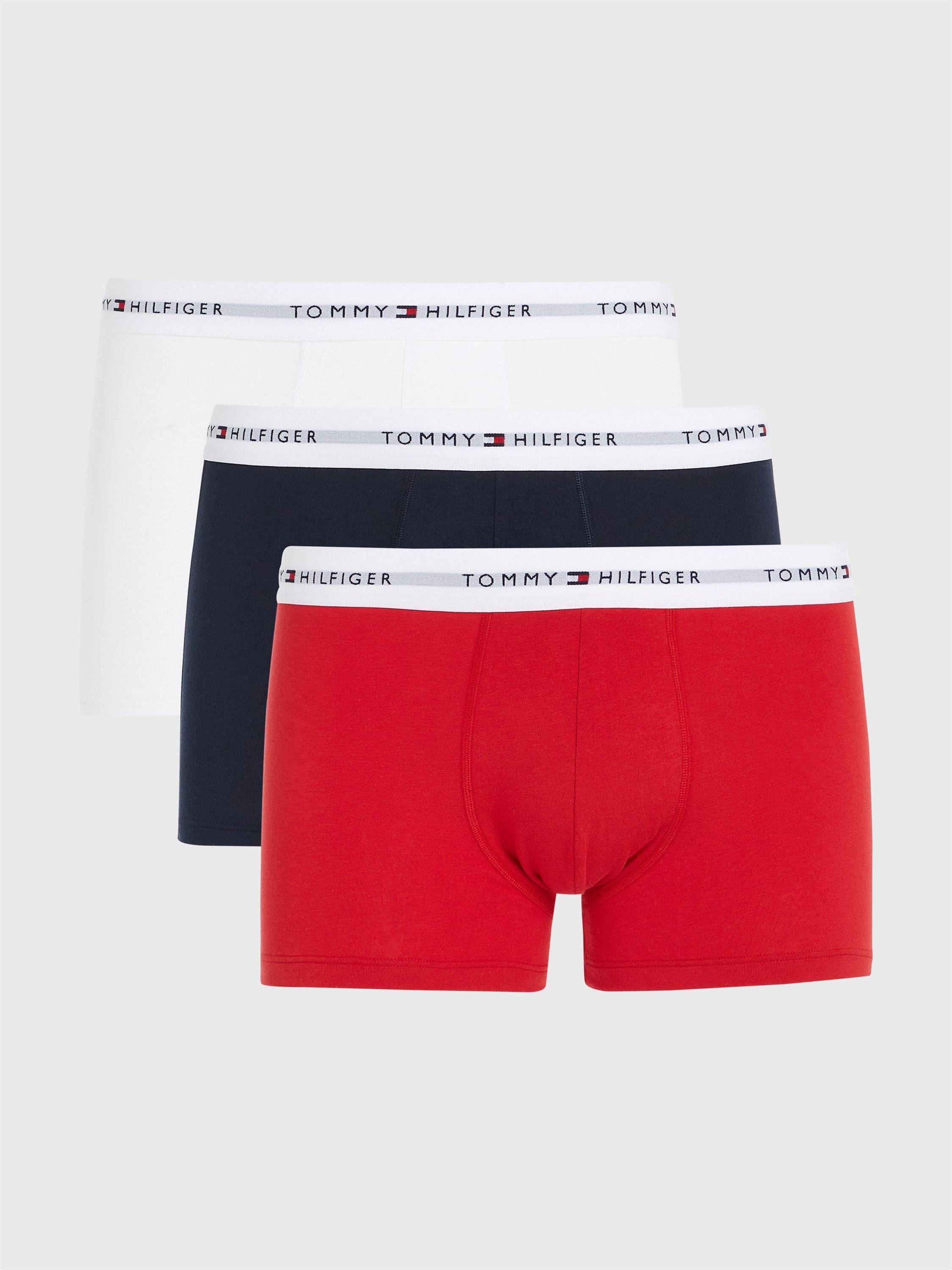 Tommy Hilfiger 3P Trunk Multi Patterned Small - Red/Blue