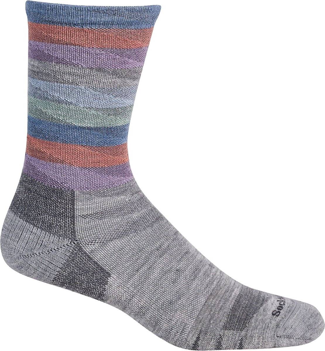 Moderate Graduated Compression Socks - Light Grey