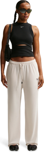 Nike Chill Knit Ribbed Tank Top Maskinstrikket - Sort