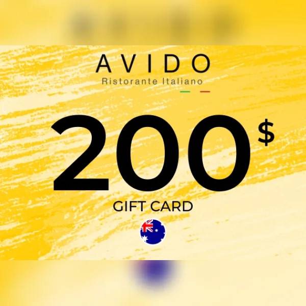 Avido Ristorante Gift Card 200 AUD Key