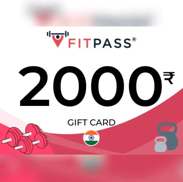FITPASS Gift Card 2000 INR Key