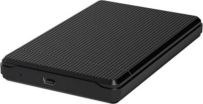 USB 2.0 2.5-Inch Textured Hard Drive Enclosure
