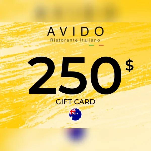 Avido Ristorante Gift Card 250 AUD Key