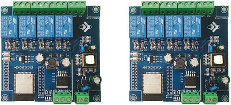 Melitt ESP32 WiFi BLE Four-Way Relay Module