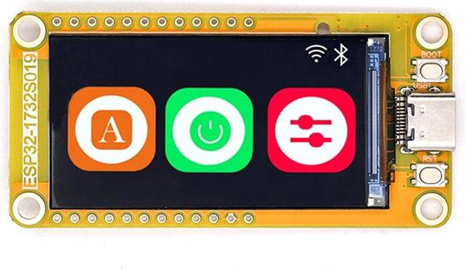 ESP32-S3 Display Module 1.9 Inch IPS LCD TFT