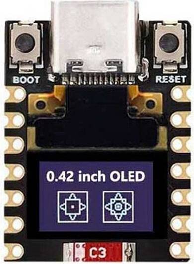 Placa Desarrollo ESP32-C6 WiFi 2.4 GHz RISC-V
