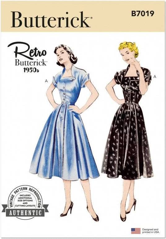 Buttericks Butterick Sewing Pattern 7019