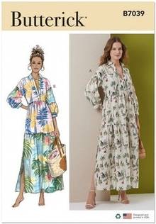 Butterick Paper Sewing Pattern 7039