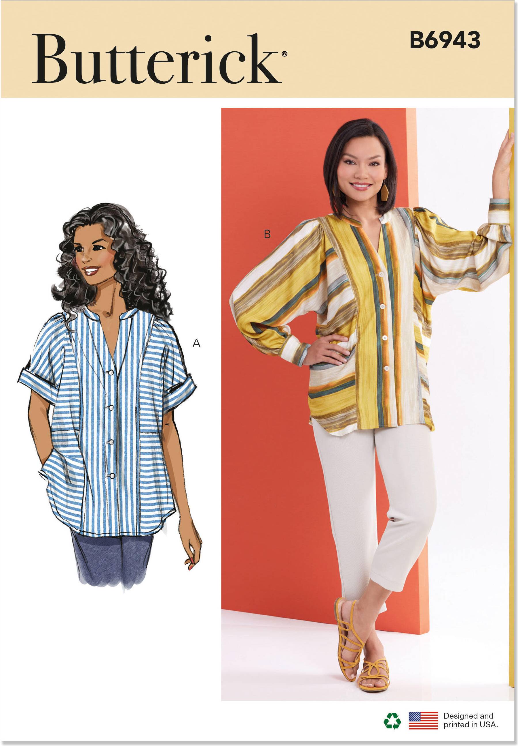 Buttericks Butterick Sewing Pattern 6943