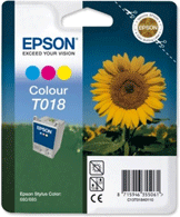 Epson T018 Color Ink Cartridge