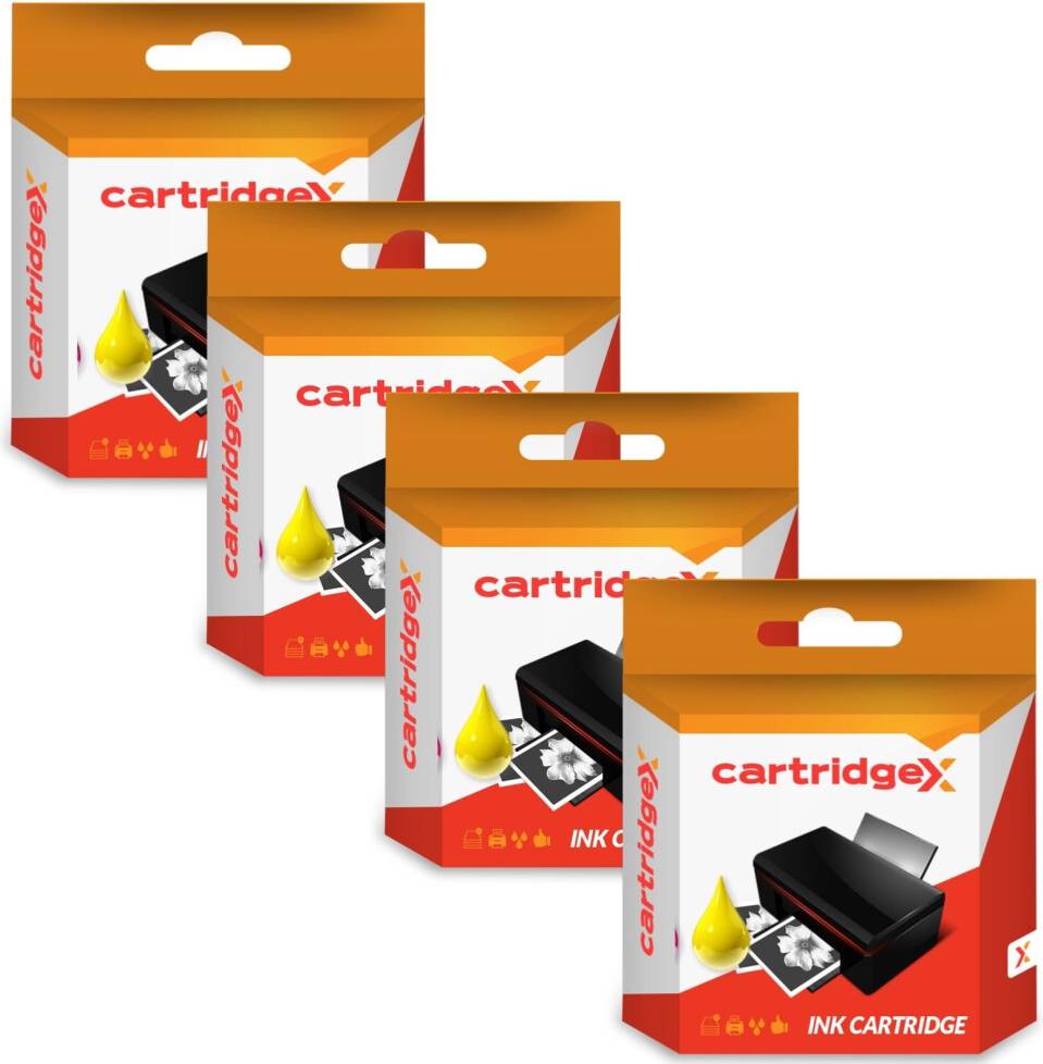 Cartridgex Yellow Ink Cartridges For Epson Stylus Photo R320 R340 Rx300