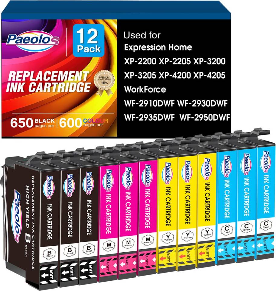 Epson expression home xp 4200 Paeolos Replacement Ink Cartridges Epson Multipack XP-2200