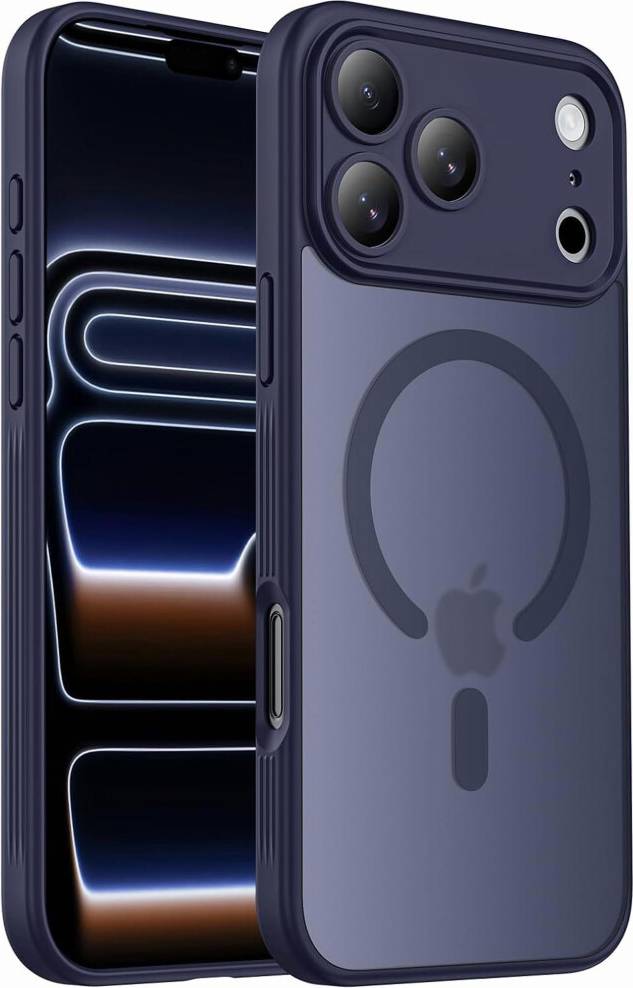 Iphone 17 pro deep blue iPhone 17 Pro Max Case Translucent Matte Deep Blue