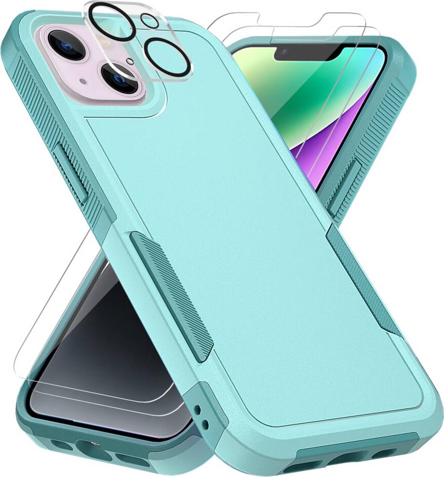 Screen protector iphone 14 plus iPhone 14 Plus Case With Screen And Camera Protector