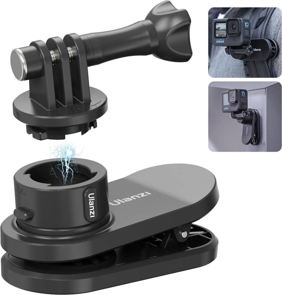 Backpack Mount Go Quick II Magnetic Suction