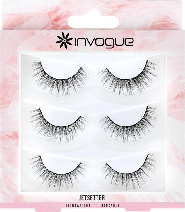 Invogue Multipack Lashes - Jet Setter Black