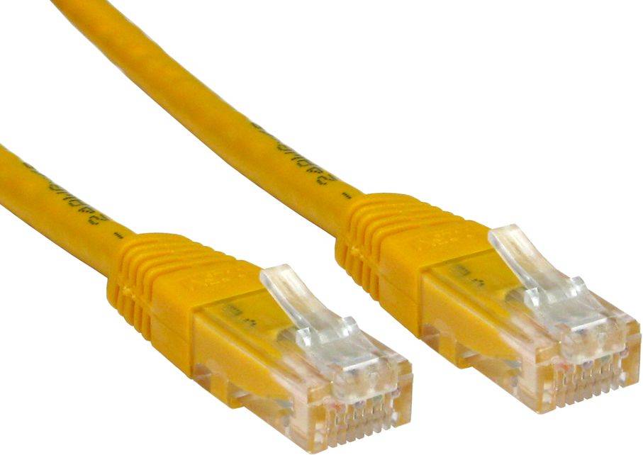 Cat6 Networking Cable Yellow