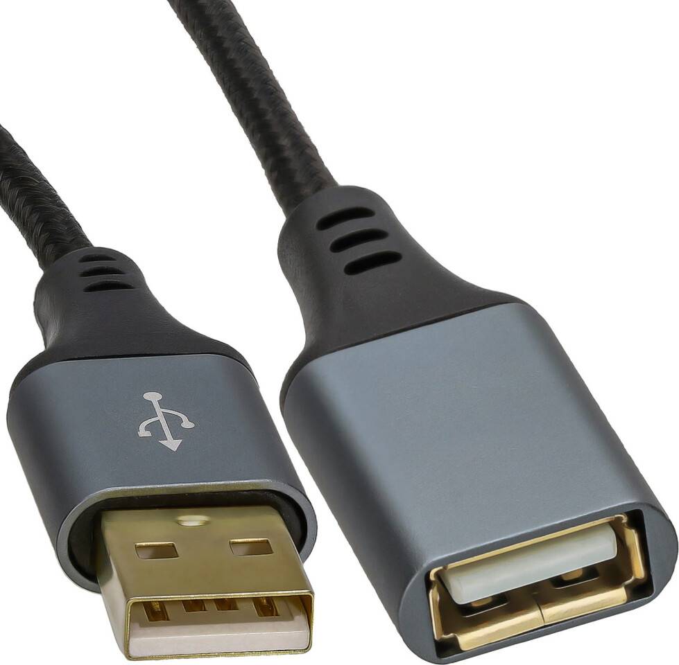 Pro Metal USB 2.0 Extension Cable