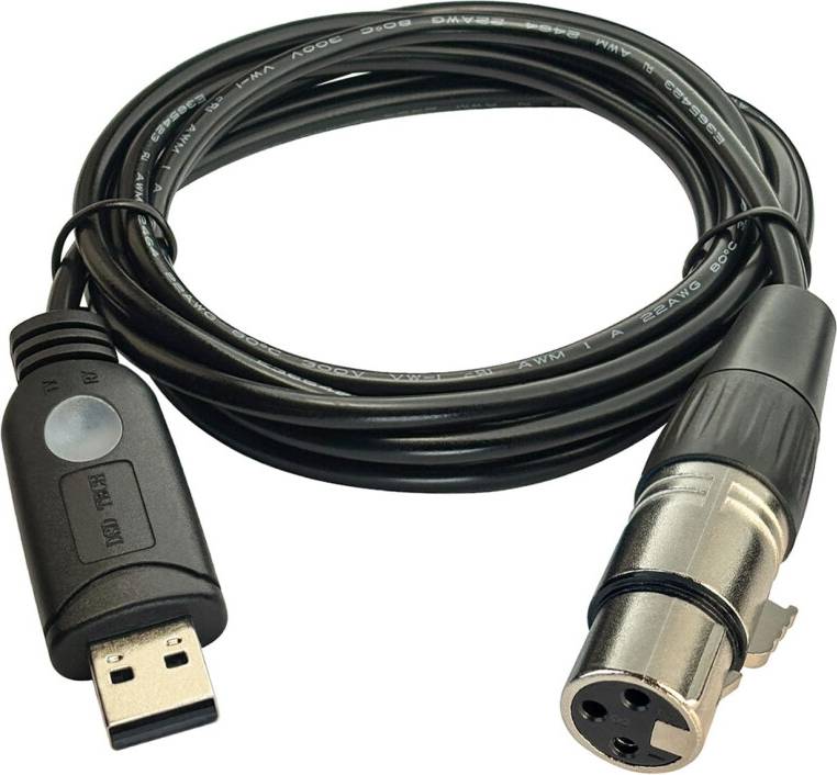 Usb dmx DSD Tech USB to DMX Interface Cable