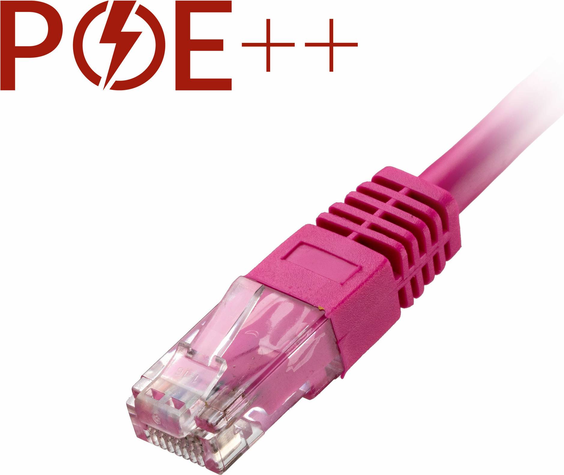 Cablenet Cat6 RJ45 Pink Patch