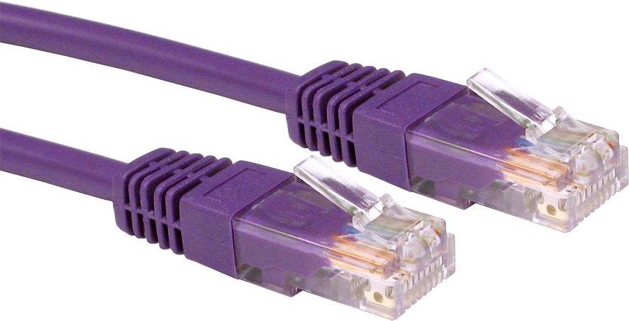 Cables Direct Cat5e Networking Cable Violet 4m