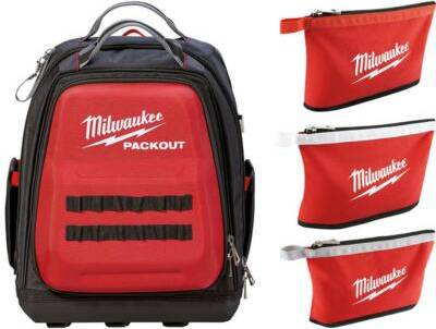 Milwaukee packout bag Milwaukee Packout Backpack 15 In 3-Pack