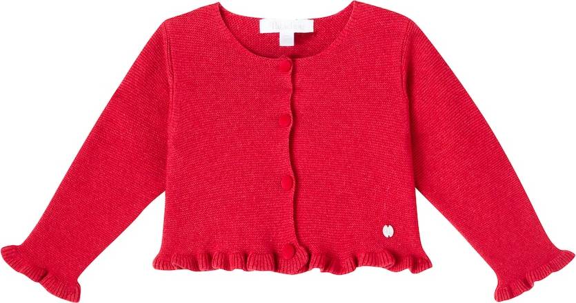 Patachou Baby Ruffled Cardigan