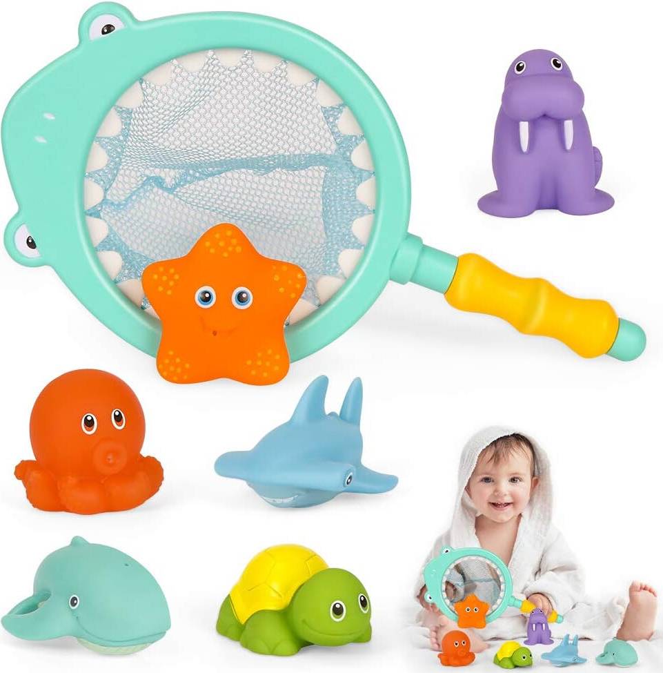 Fishing Net Color Changing Sea Creatures