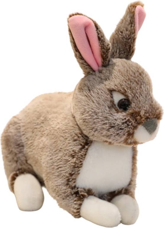 Dutch Rabbit Stuffed Animal Brown 10 Inches