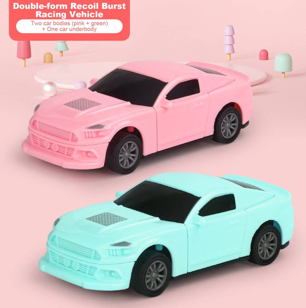 Pull Back Explosion Car Toy Dual-Form