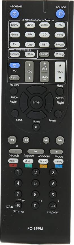 Télécommande Infrarouge Remplacement Integra DTR20 7DTR30 7AV