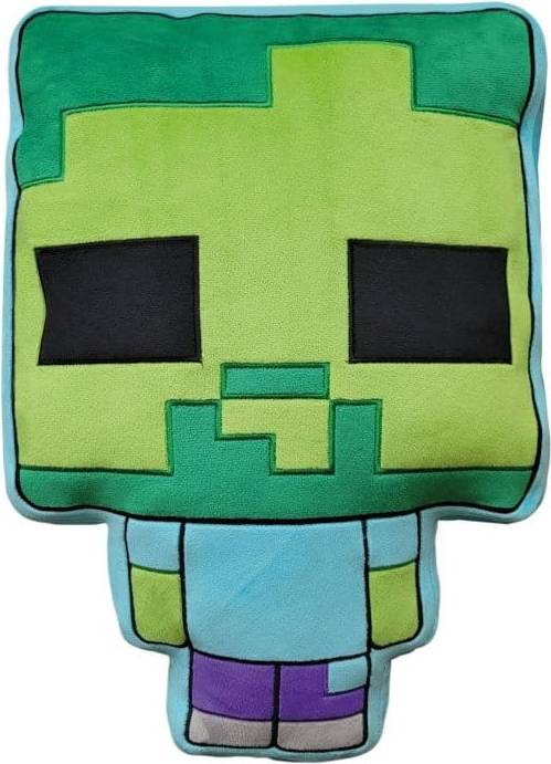 Halantex Minecraft Kudde Zombie 45 cm Innerkudde
