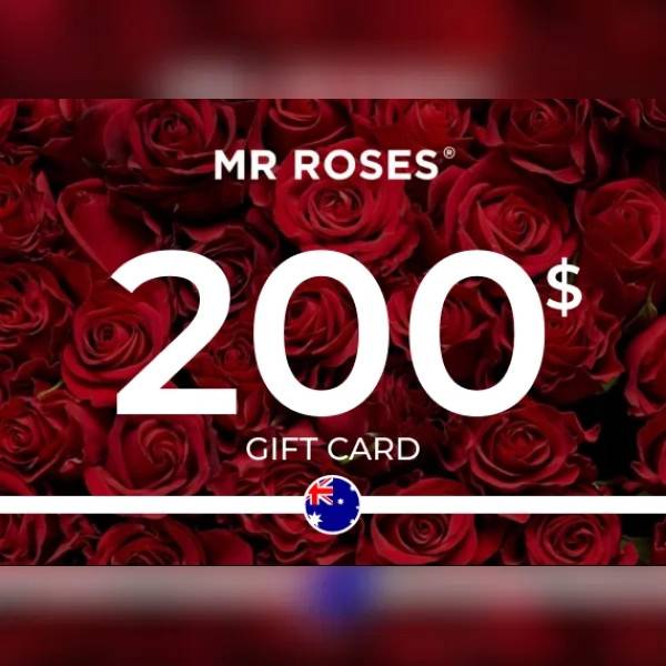 Mr Roses Gift Card 200 Aud Key