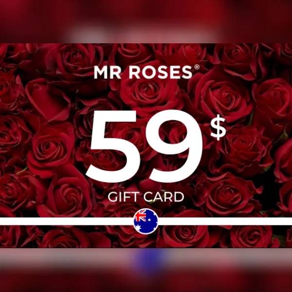 Mr Roses Gift Card 59 Aud Key