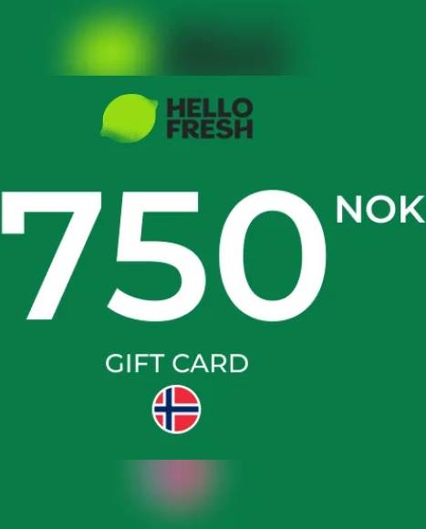 HelloFresh Gift Card 750 NOK Key