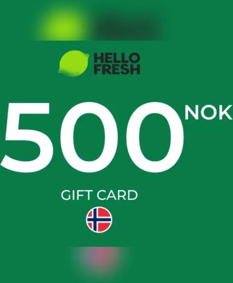 HelloFresh Gift Card 500 NOK Key