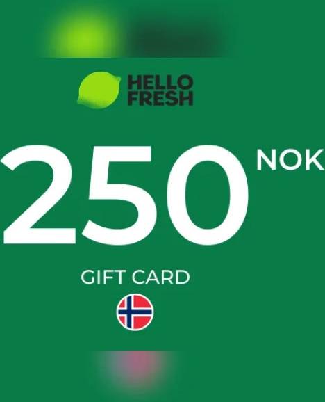 HelloFresh Gift Card 250 NOK Key