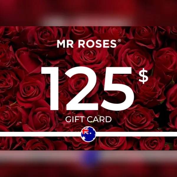 Mr Roses Gift Card 125 Aud Key