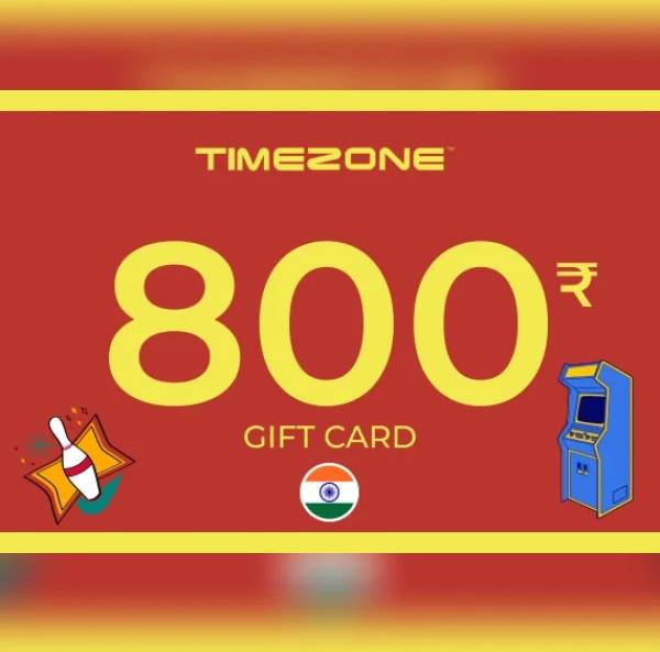 Timezone Gift Card 800 INR Key