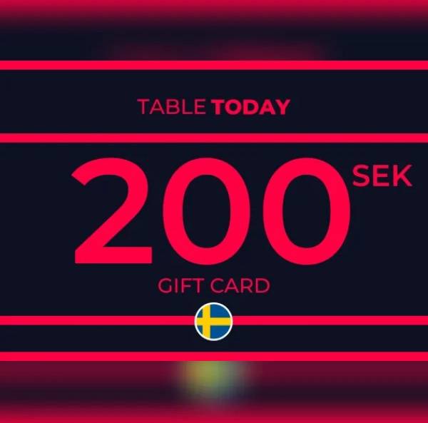 TableToday Gift Card 200 SEK Key