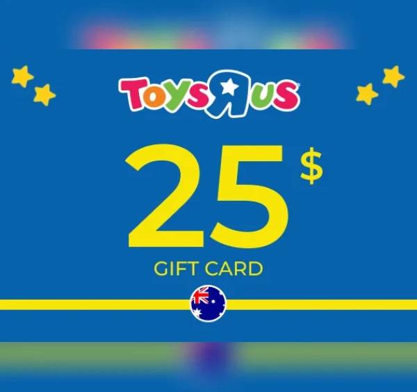 Toys R Us Gift Card 25 Aud Key