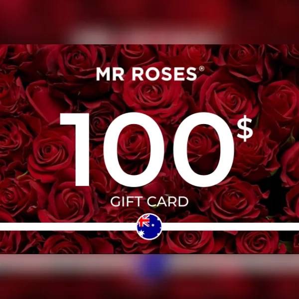Mr Roses Gift Card 100 Aud Key