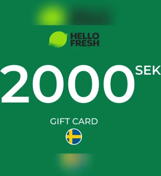 HelloFresh Gift Card 2000 SEK Key