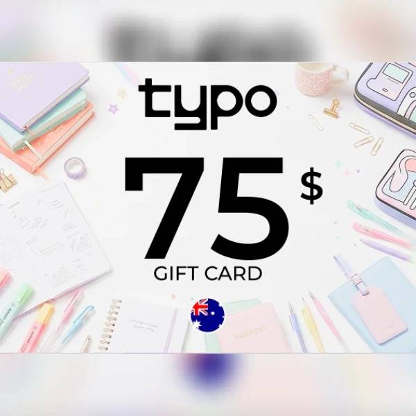 Typo Gift Card 75 Aud Key