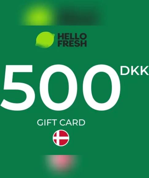 HelloFresh Gift Card 500 DKK Key