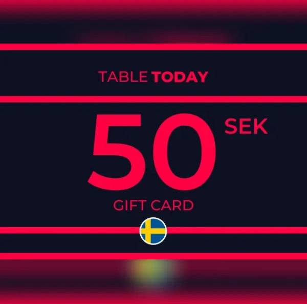 TableToday Gift Card 50 SEK Key