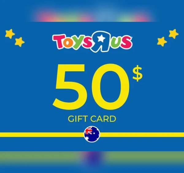 Toys R Us Gift Card 50 Aud Key
