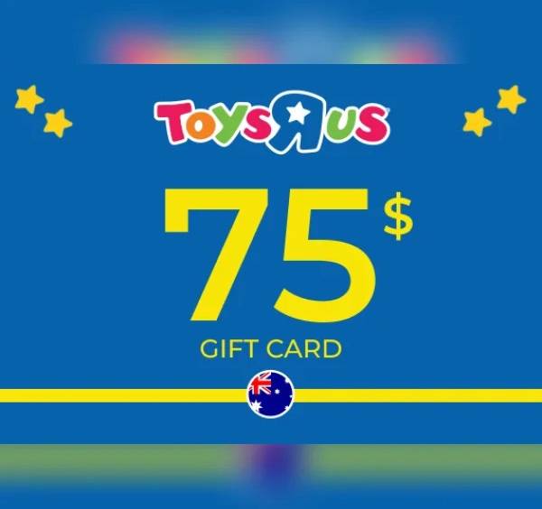 Toys R Us Gift Card 75 Aud Key