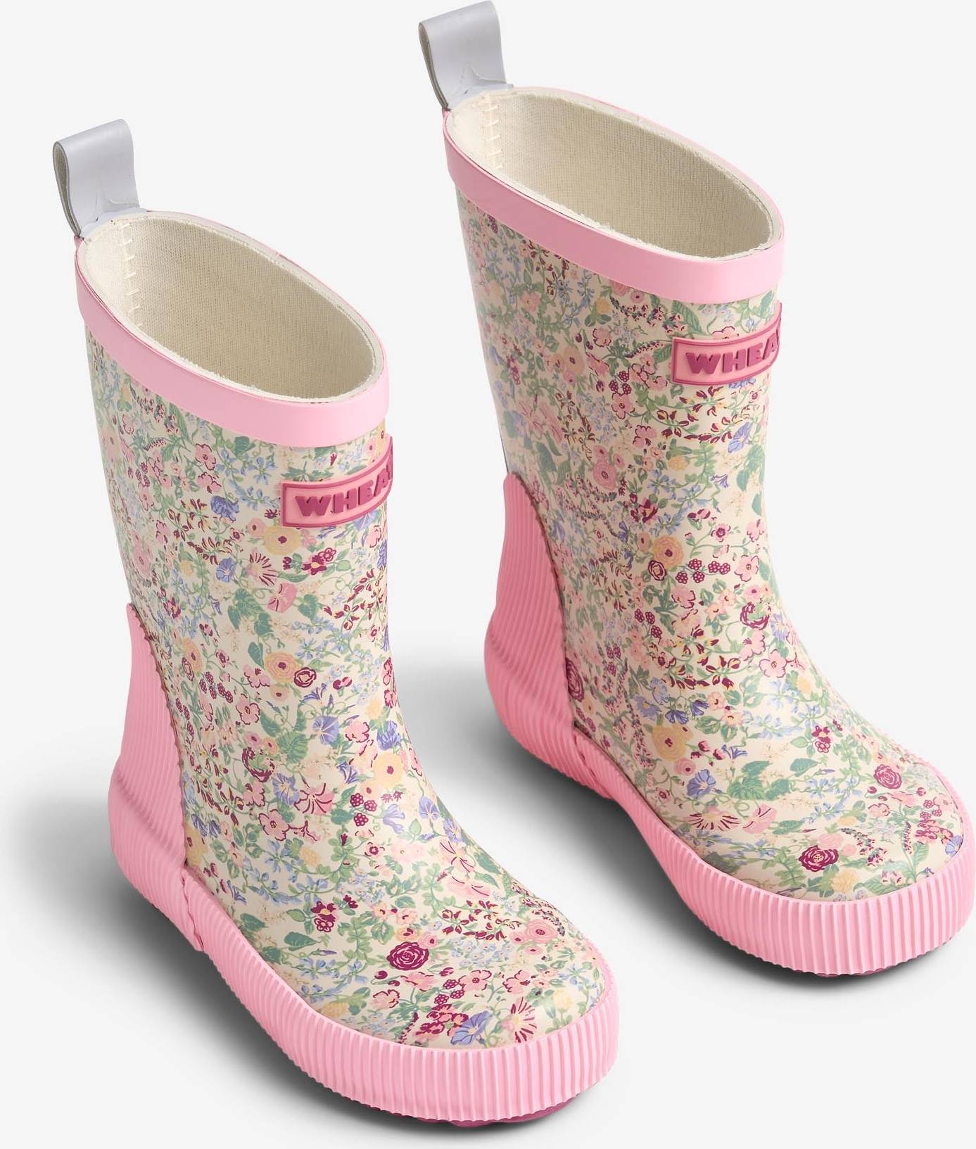 Wheat Rubber Boot Welly Multi Patterned